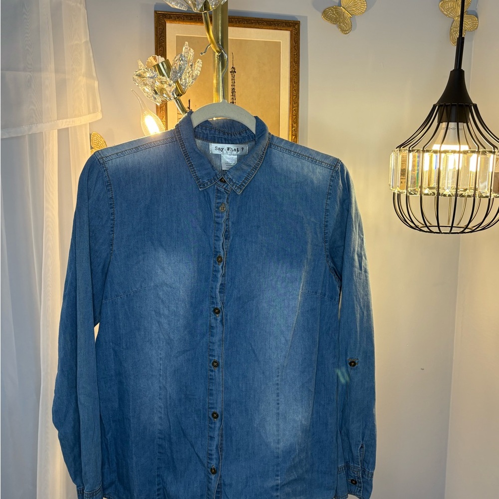 Light Blue Denim Shirt